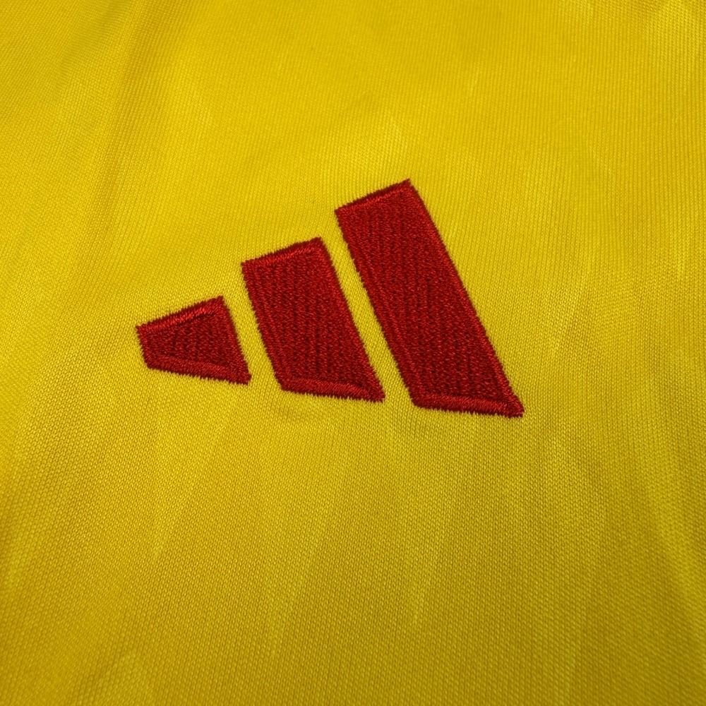 Adidas Kids Goalkeeper Jersey‎ Yellow Maroon Long Sleeve AEROREADY 11-12Y NWT - Picture 4 of 11